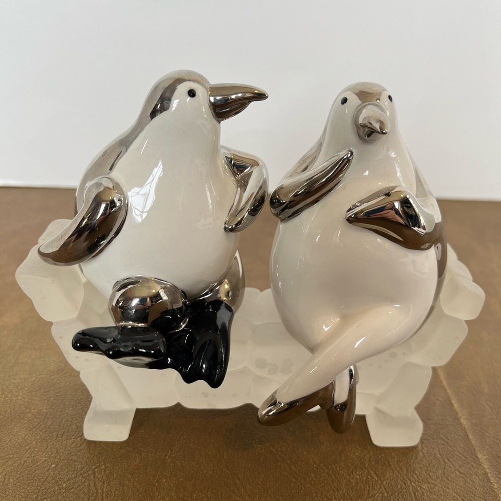 Set of Department 56 Penguin Salt and Pepper Shakers from 2005